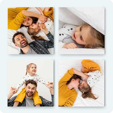 ENSEMBLE DE PHOTO SUR TOILES